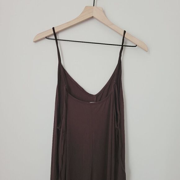 Listicle Tie Strap Wide Leg Tank Jumpsuit Size Medium - Picture 6 of 6